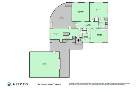 Photo of property in 194 Parsons Street, Tawhero, Whanganui, 4501