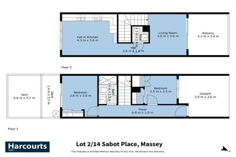 Photo of property in 1/14 Sabot Place, Massey, 0614