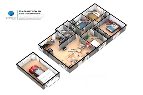 Photo of property in 57a Grandview Road, Nawton, Hamilton, 3200