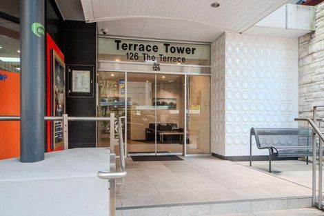Photo of property in Terrace Tower Apartments, 126 The Terrace, Wellington Central, Wellington, 6011