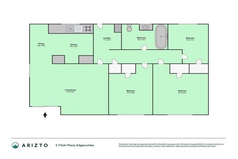 Photo of property in 5 Titoki Place, Edgecumbe, 3120