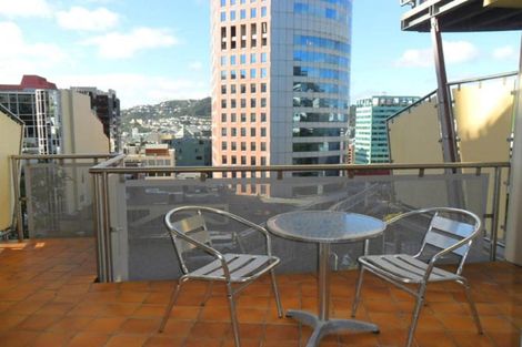 Photo of property in Sirocco Apartments, 604/8u Church Street, Wellington Central, Wellington, 6011