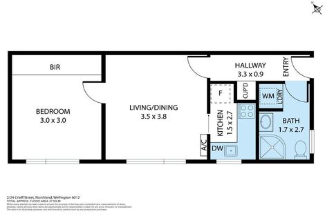 Photo of property in 24f2 Crieff Street, Northland, Wellington, 6012