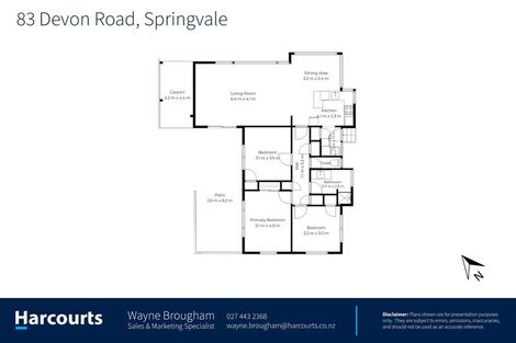 Photo of property in 83 Devon Road, Springvale, Whanganui, 4501