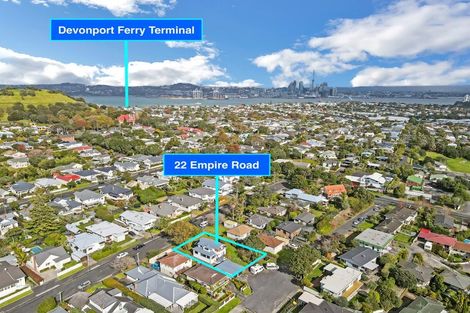Photo of property in 22 Empire Road, Devonport, Auckland, 0624