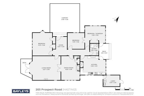 Photo of property in 203 Prospect Road, Hastings, 4122