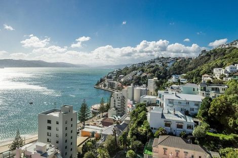 Photo of property in Jerningham Apartments, 20 Oriental Terrace, Oriental Bay, Wellington, 6011