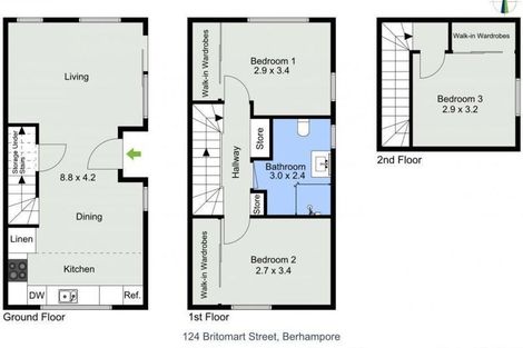 Photo of property in 11/124u Britomart Street, Berhampore, Wellington, 6023