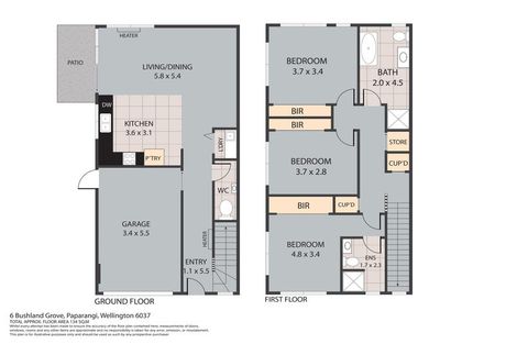 Photo of property in 10/6u Bushland Grove, Paparangi, Wellington, 6037