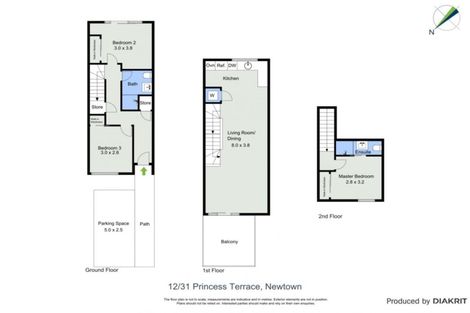 Photo of property in 12/31u Princess Terrace, Newtown, Wellington, 6021
