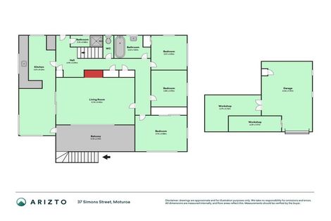 Photo of property in 37 Simons Street, Moturoa, New Plymouth, 4310