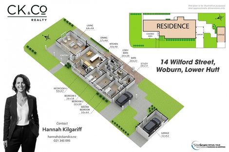 Photo of property in 14 Wilford Street, Woburn, Lower Hutt, 5011