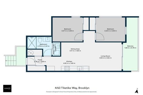 Photo of property in 4/63 Tiketike Way, Brooklyn, Wellington, 6021