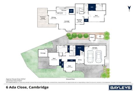 Photo of property in 6 Ada Close, Cambridge, 3434