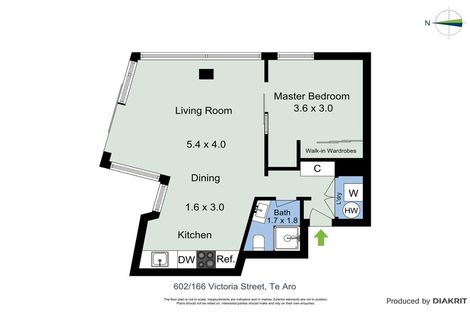 Photo of property in Vsp South, 602/166u Victoria Street, Te Aro, Wellington, 6011