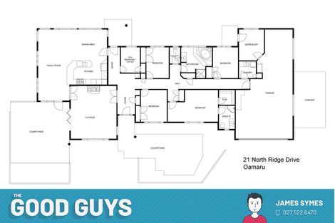 Photo of property in 21 North Ridge Drive, Oamaru North, Oamaru, 9400