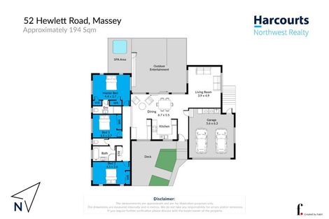 Photo of property in 52 Hewlett Road, Massey, Auckland, 0614