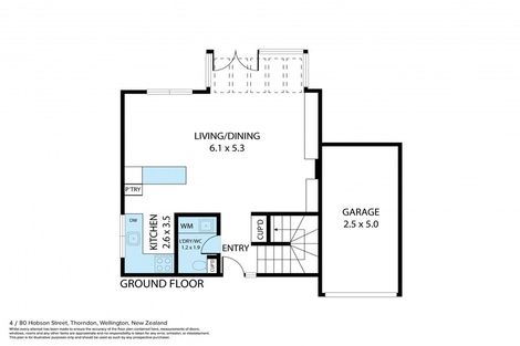 Photo of property in 80u4 Hobson Street, Thorndon, Wellington, 6011