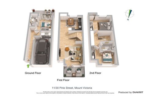 Photo of property in 11/30u Pirie Street, Mount Victoria, Wellington, 6011