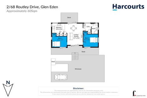 Photo of property in 2/68 Routley Drive, Glen Eden, Auckland, 0602