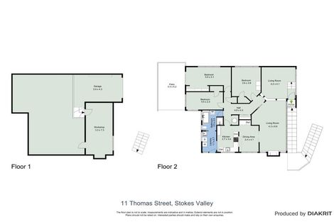 Photo of property in 11 Thomas Street, Stokes Valley, Lower Hutt, 5019