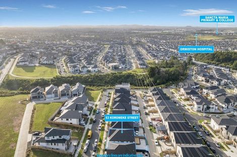 Photo of property in 53 Koromeke Street, Flat Bush, Auckland, 2019