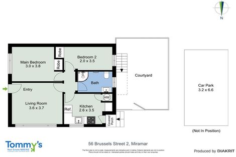 Photo of property in 2/56 Brussels Street, Miramar, Wellington, 6022