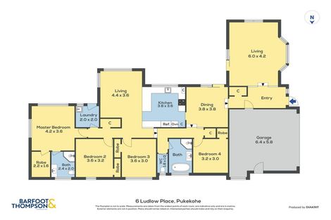 Photo of property in 6 Ludlow Place, Pukekohe, 2120