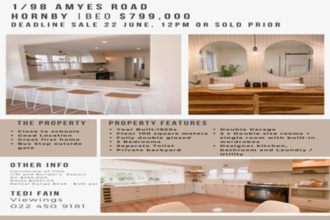 Photo of property in 98 Amyes Road, Hornby, Christchurch, 8042