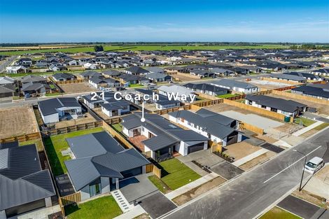 Photo of property in 21 Coach Way, Rolleston, 7614