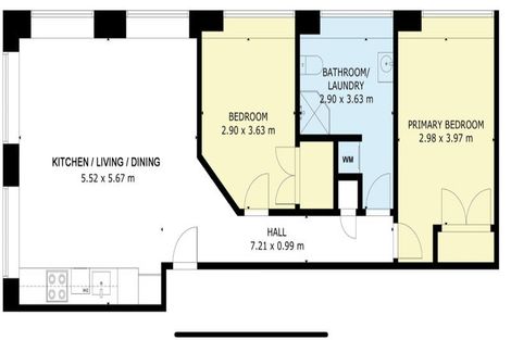 Photo of property in 7d/123 Molesworth Street, Thorndon, Wellington, 6011
