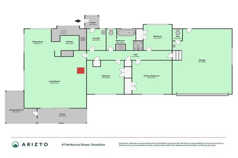 Photo of property in 47 Mckenzie Street, Geraldine, 7930