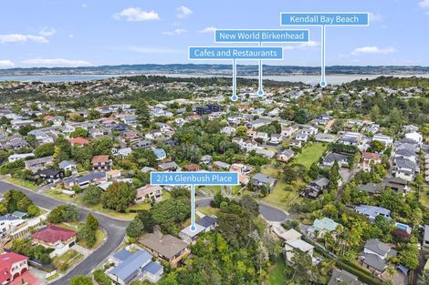 Photo of property in 2/14 Glenbush Place, Birkenhead, Auckland, 0626