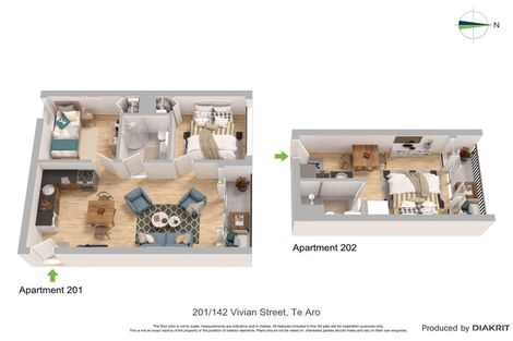 Photo of property in Dual Apartments, 201/142u Vivian Street, Te Aro, Wellington, 6011