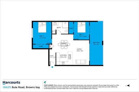 Photo of property in 104/25 Bute Road, Browns Bay, Auckland, 0630