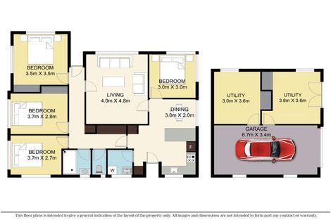 Photo of property in 12 Haddon Street, Mangere East, Auckland, 2024