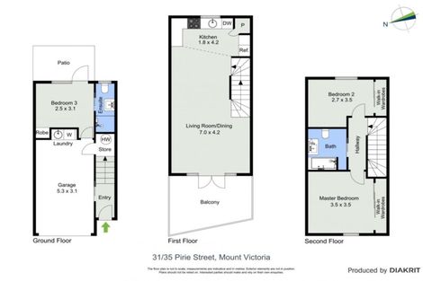 Photo of property in Pirie Street Townhouses, 31/35u Pirie Street, Mount Victoria, Wellington, 6011