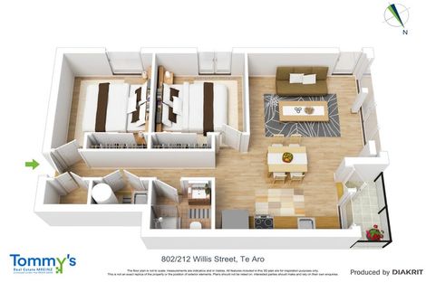 Photo of property in 802/212u Willis Street, Te Aro, Wellington, 6011