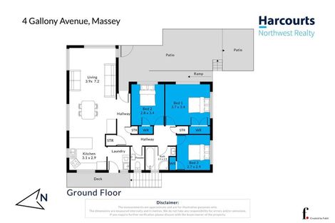 Photo of property in 4 Gallony Avenue, Massey, Auckland, 0614