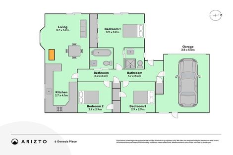 Photo of property in 6 Genesis Place, Flat Bush, Auckland, 2019