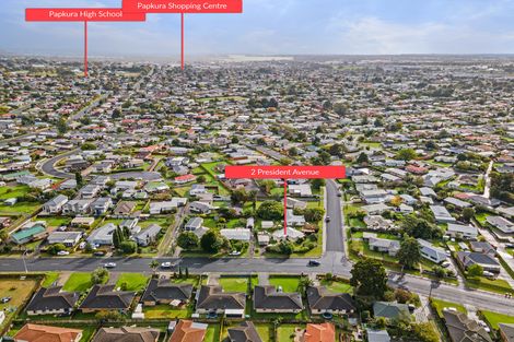 Photo of property in 2 President Avenue, Papakura, 2110