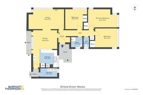 Photo of property in 21 Huia Street, Waiuku, 2123