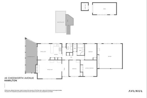 Photo of property in 46 Chedworth Avenue, Chedworth, Hamilton, 3210