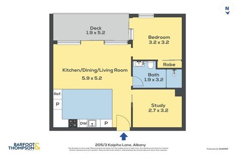 Photo of property in 205/3 Kaipiho Lane, Albany, Auckland, 0632