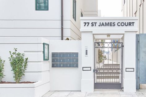 Photo of property in St James Courts, 8/77 Gloucester Street, Christchurch Central, Christchurch, 8013