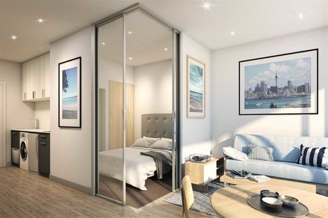 Photo of property in Frank Sargeson Apts, 406/80 Anzac Street, Takapuna, Auckland, 0622
