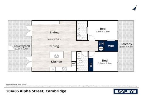 Photo of property in 204/86 Alpha Street, Cambridge, 3434
