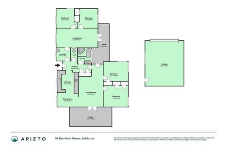 Photo of property in 52 Bamfield Street, Ashhurst, 4810