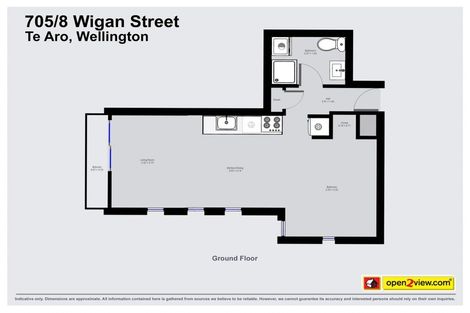 Photo of property in 705/8u Wigan Street, Te Aro, Wellington, 6011
