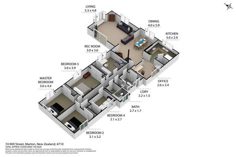 Photo of property in 74 Mill Street, Marton, 4710